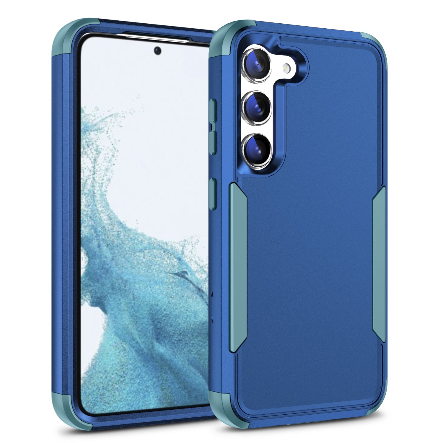 For Samsung Galaxy S23 Commuter Series 3-in-1 Phone Case TPU Hard PC Anti-scratch Mobile Phone Back Cover For Samsung Galaxy S23 Commuter Series 3-in-1 Phone Case TPU Hard PC Anti-scratch Mobile Phone Back Cover